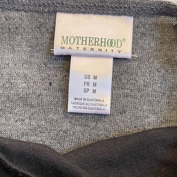 Grey and black sequin maternity tank - Picture 3 of 4